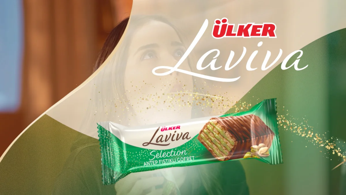 ÜLKER LAVİVA ANTEP FISTIKLI GOFRET